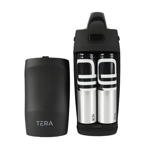 Boundless Tera Vaporizer Batteries Inserted