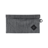 Revelry Confidant Smell Proof Pouch Striped Grey