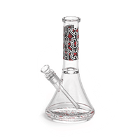 K.Haring Water Pipe Black Red and White