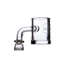 Stache Flat Bottom Quartz Banger Side