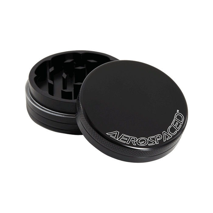 Aerospaced by HS 2 Piece Grinder 2.0 Black