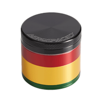 Aerospaced by HS 4 Piece Grinder 2.0 Rasta with Lid