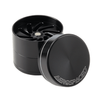Aerospaced by Higher Standards - 4 Piece Toothless Grinder - 2.5" Black