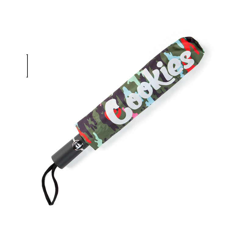 Cookies Monogram C-Bite Umbrella Camo Folded