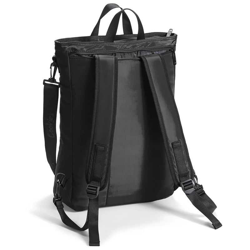 Cookies Slangin Smell Proof Backpack Black Back with Straps
