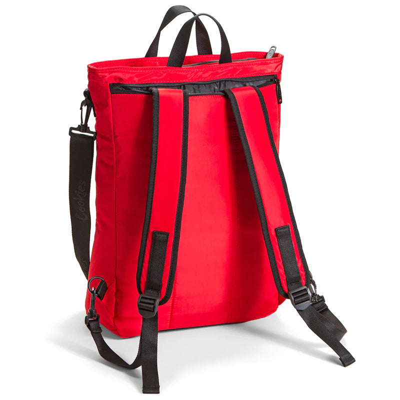 Cookies Slangin Smell Proof Backpack Red Back with Straps