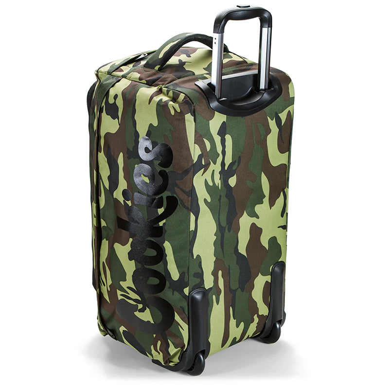Cookies Trek Roller Travel Bag Camo Back
