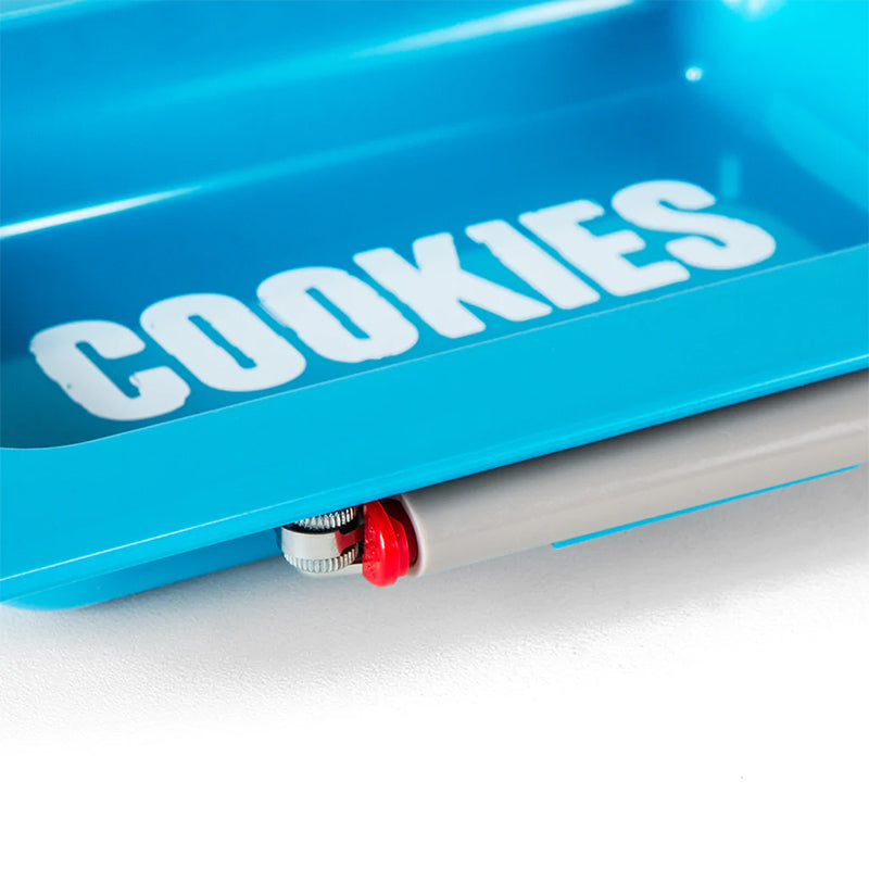Cookies V3 Rolling Tray 3.0 Blue Lighter Holder