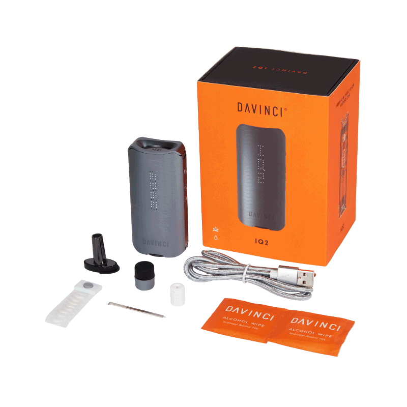DaVinci IQ2 Vaporizer Included Items