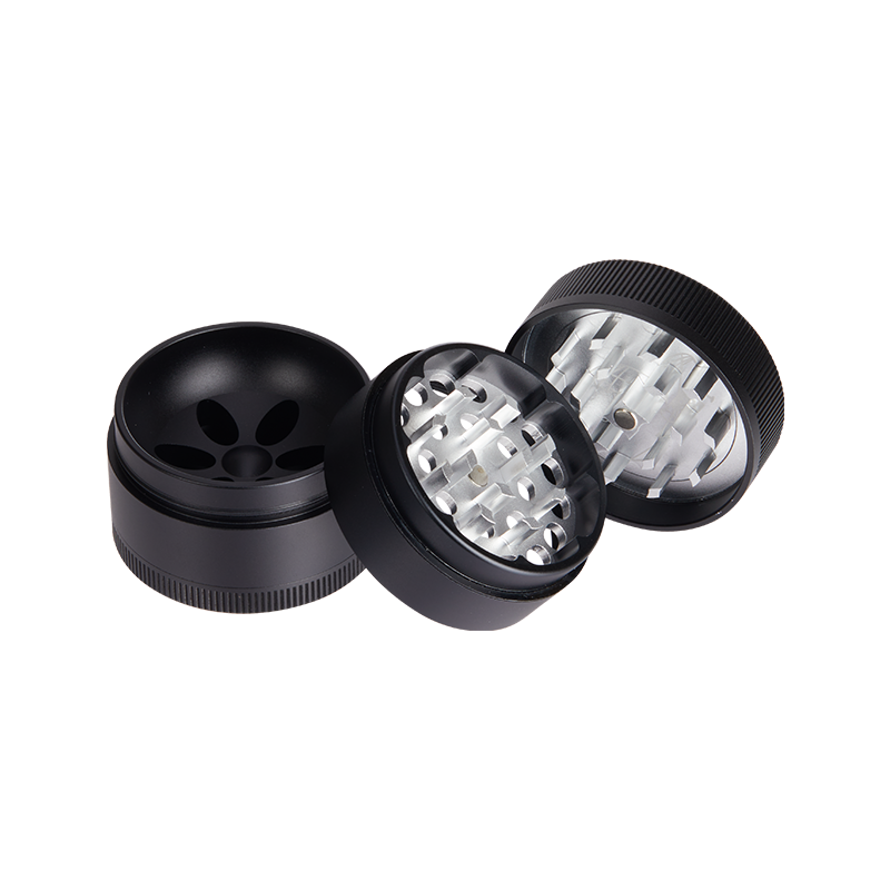 Davinci Miqro Dosage Grinder Open with Catcher