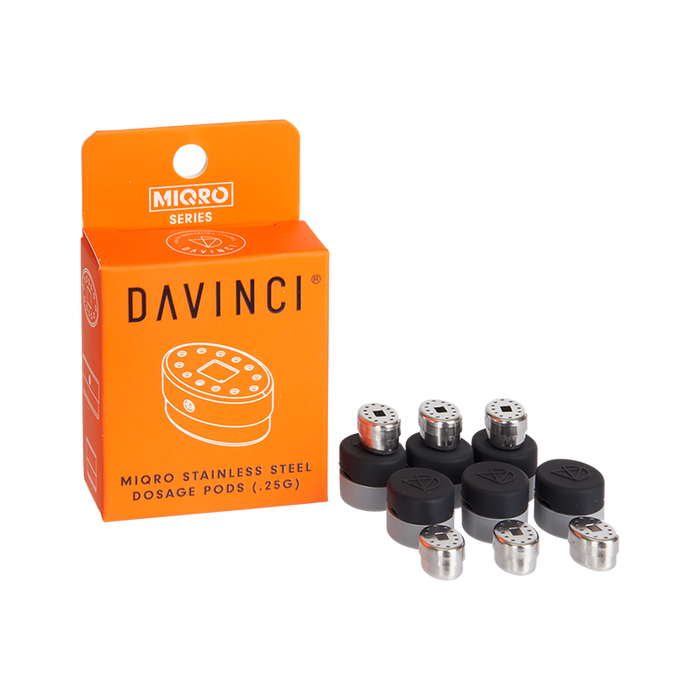 Davinci Miqro Dosage Pods and Box