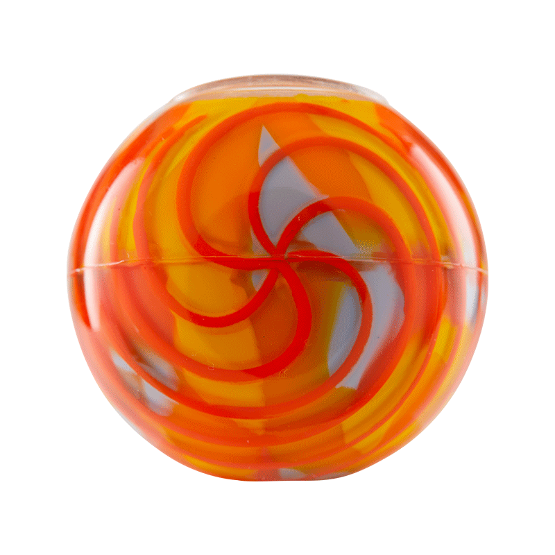 Eyce ORAFLEX Spiral Spoon Yellow with Orange Stripes Bottom