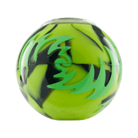 Eyce ORAFLEX Switchback Spoon Yellow with Green Zigzags Bottom