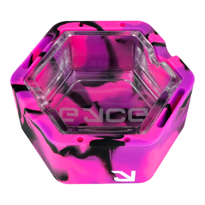Eyce Proteck Glass Series Ash Tray Pink