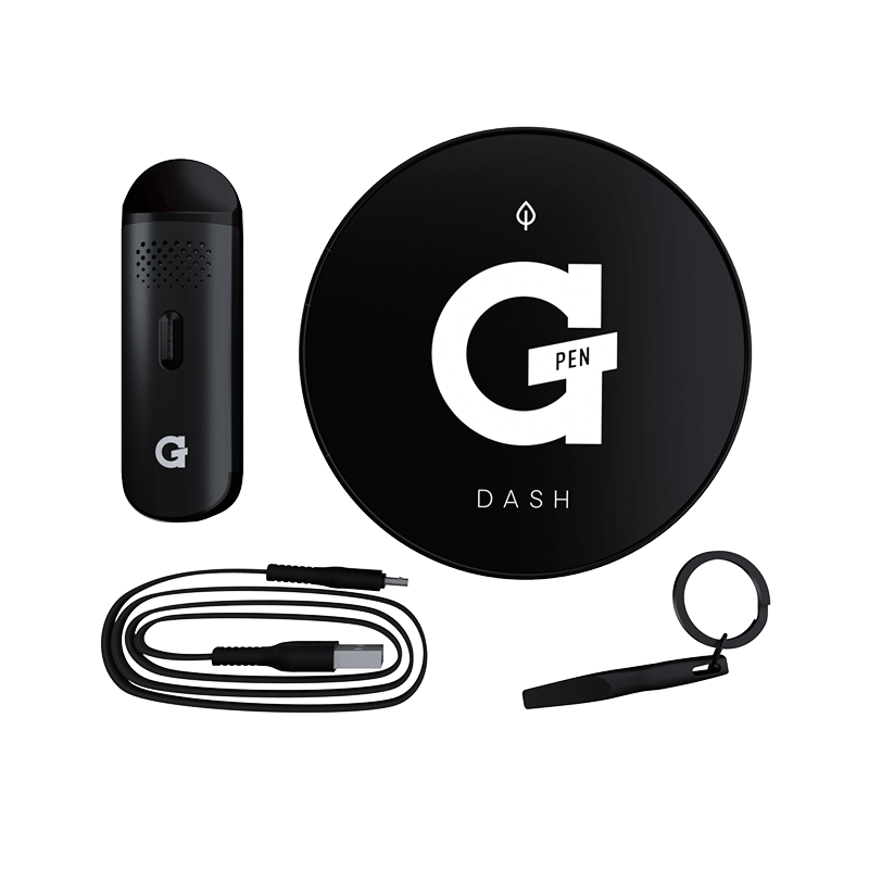G Pen Dash Vaporizer Black Included Items
