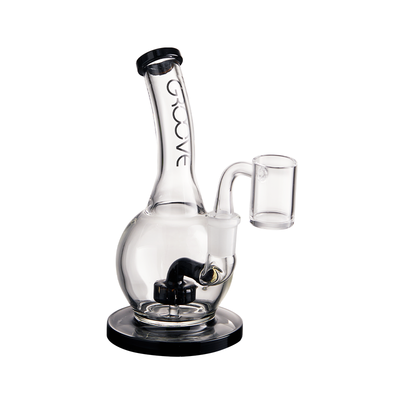 Groove Round Water Pipe 7 Inches