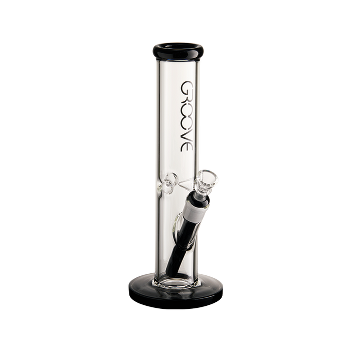 Groove Straight Tube Water Pipe