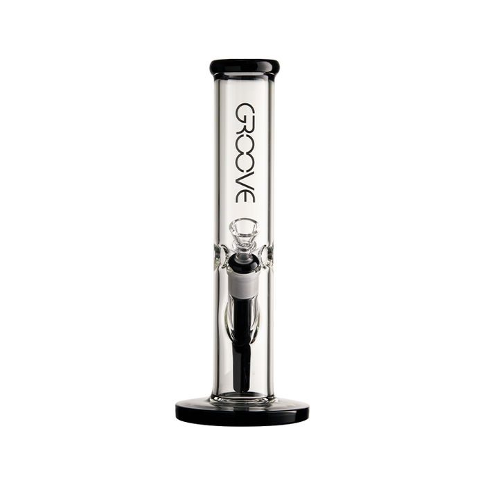 Groove Straight Tube Water Pipe Front