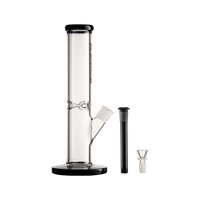 Groove Straight Tube Water Pipe Pieces