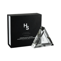 Higher Standards Premium Crystal Ashtray and Box