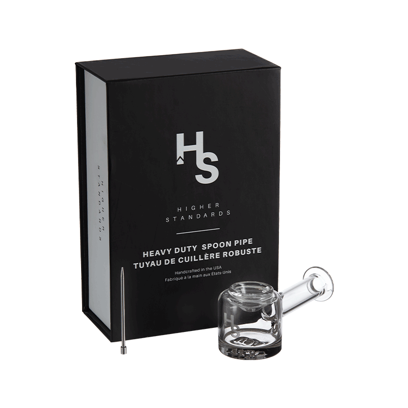 Higher Standards Heavy Duty Spoon Pipe with Tool and Box