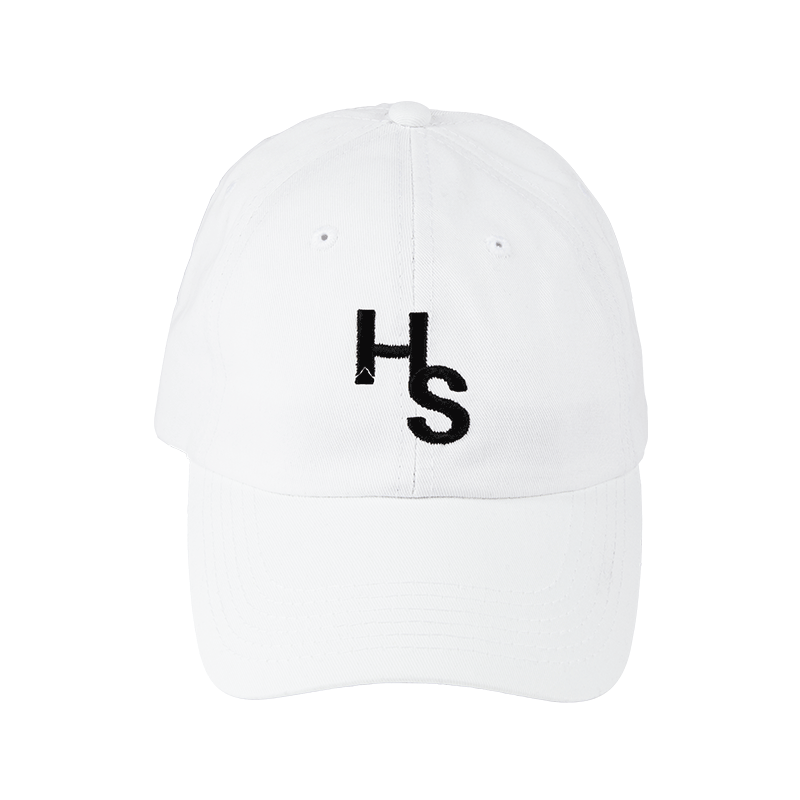 Higher Standards Dad Hat White