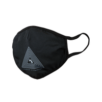Higher Standards Face Mask Concentric Triangles