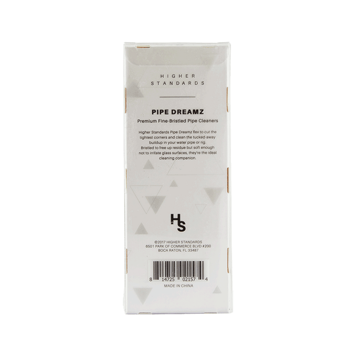 Higher Standards Pipe Dreamz Back of Box