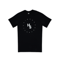 Higher Standards T-Shirt - Circle Logo Black