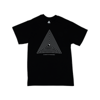 Higher Standards T-Shirt - Concentric Triangle Black