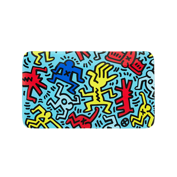 K.Haring Tray Blue Multi Colored