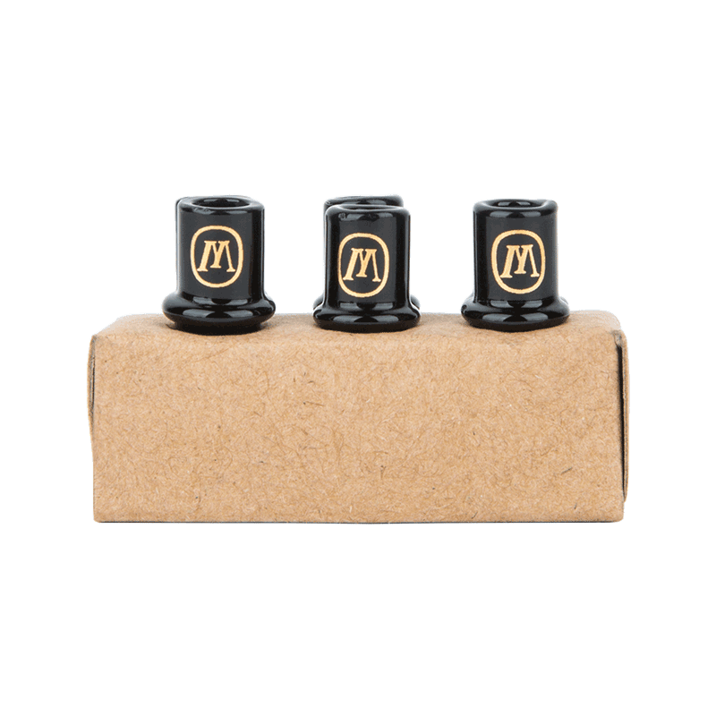 Marley Natural Glass Filter Tips 7mm Pack of 6 Black