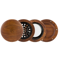Marley Natural Grinder 4 Piece Large Black Walnut Pieces