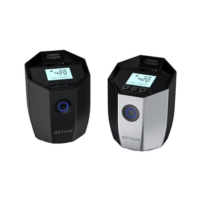 Octave Terp Timer Black and Silver