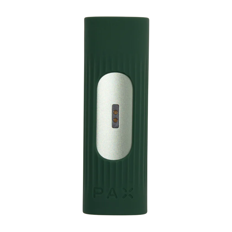 Pax Grip Sleeve Green on Pax Vaporizer