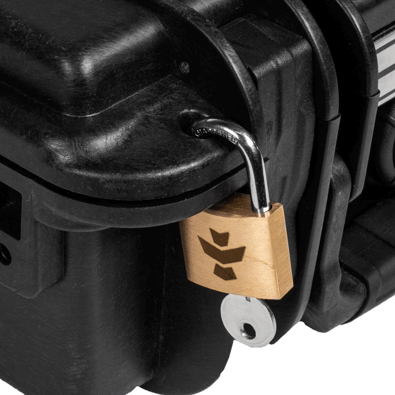 Revelry Supply The Scout Hard Case 13in Black with Lock