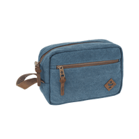 Revelry Supply Stowaway Smell Proof Toiletry Bag Blue