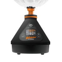 Storz & Bickel Onyx Volcano Hybrid Vaporizer Connected to Balloon