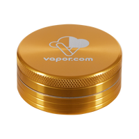 VAPOR.com Aluminum 2 piece grinder Gold