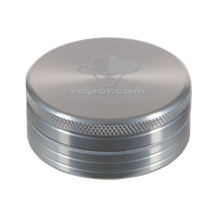 VAPOR.com Aluminum 2 piece grinder Silver