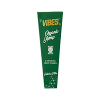 VIBES Cones King Size Single Pack Organic Hemp