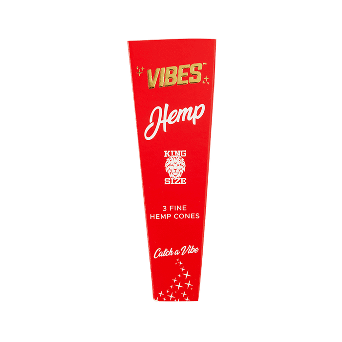 VIBES Cones King Size Single Pack Hemp
