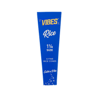 VIBES 1 1/4 Size Cones Single Pack Rice