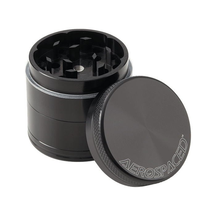 Aerospaced by HS 4 Piece Grinder 2.0 Black
