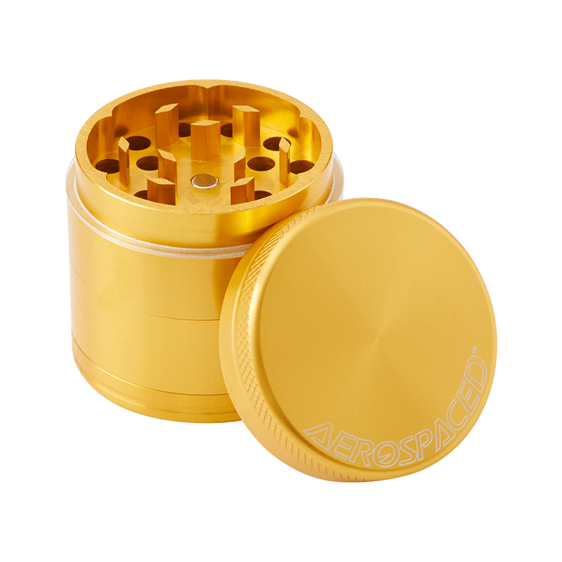 Aerospaced by HS 4 Piece Grinder 2.0 Yellow
