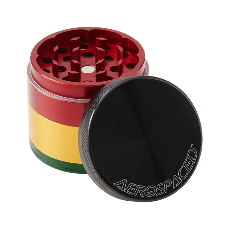Aerospaced by HS 4 Piece Grinder 2.0 Rasta