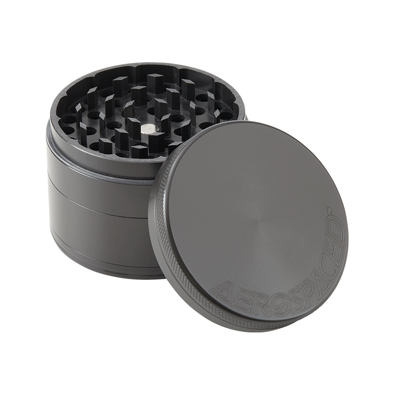 Aerospaced by HS 4 Piece Grinder 1.6 Gun Metal