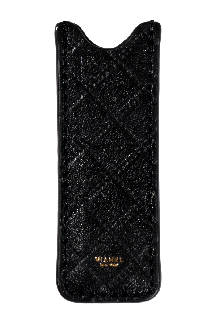 Vianel Calfskin Vape Case Black