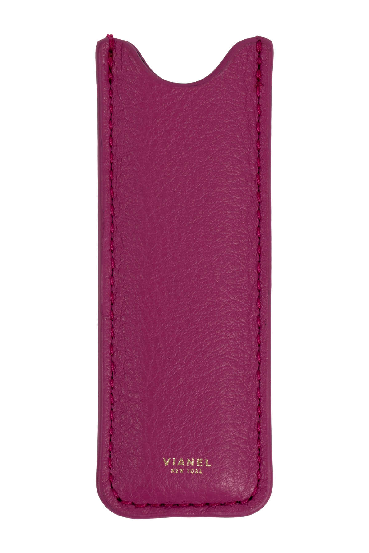 Vianel Calfskin Vape Case Dark Pink