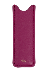 Vianel Calfskin Vape Case Dark Pink